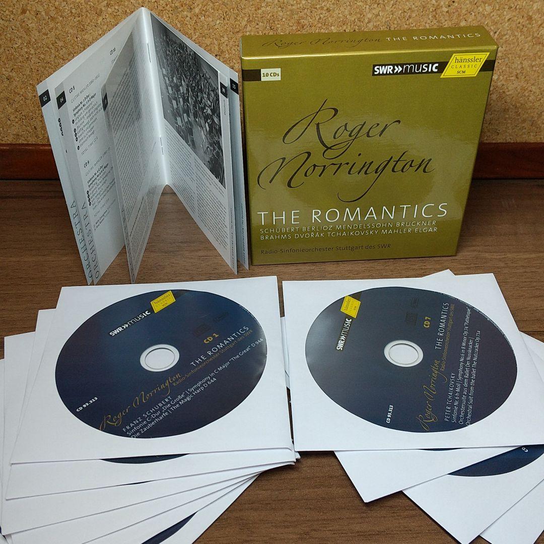 『ロマン派交響曲録音集 』ノリントン＆シュトゥットガルト放送響（１０ＣＤ）