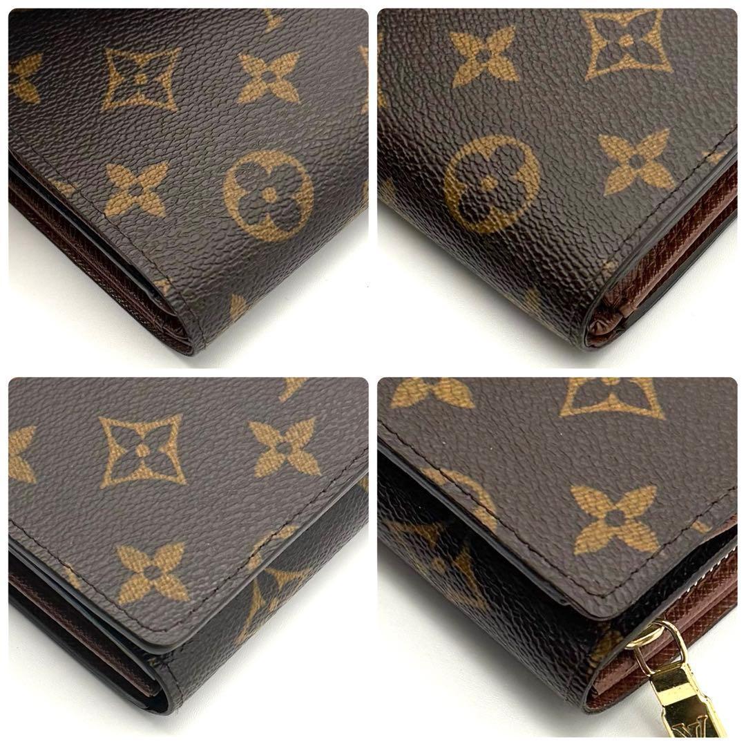 【極美品/箱付き】ルイヴィトン ポルトモネビエ トレゾール 折り財布 モノグラム