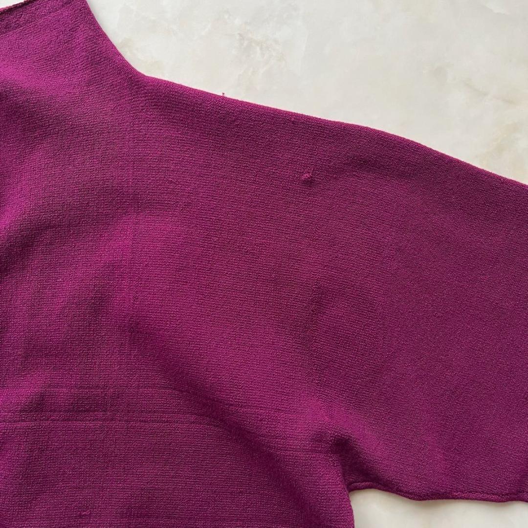 HaaT ISSEY MIYAKE 薄手カーディガン　ニット　セーター 2 M
