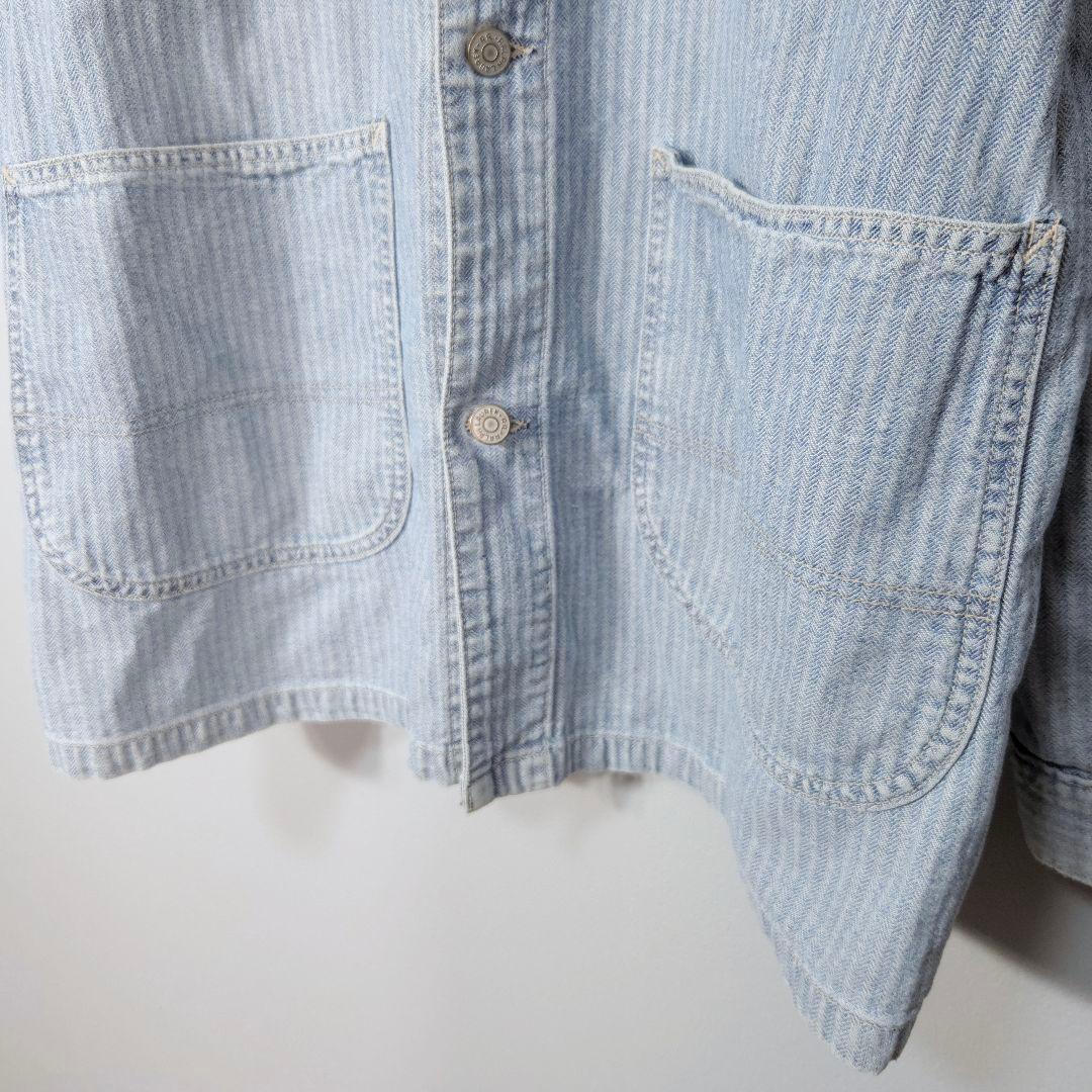 ジャケット・アウター RRL 90s Hickory Coveralls L