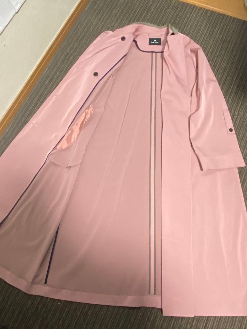 Paul Smith ポールスミス ストレッチツイルカラー トレンチコート42L