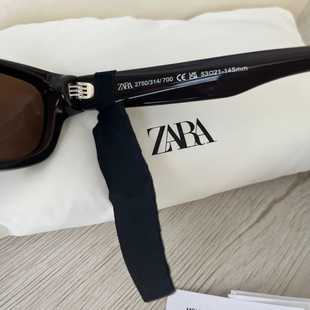 新品‼︎ZARA 2025aw スクエア型 サングラス