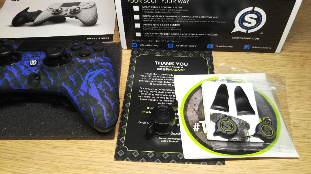 美品 SCUF IMPACT スカフ インパクト Visca Barca