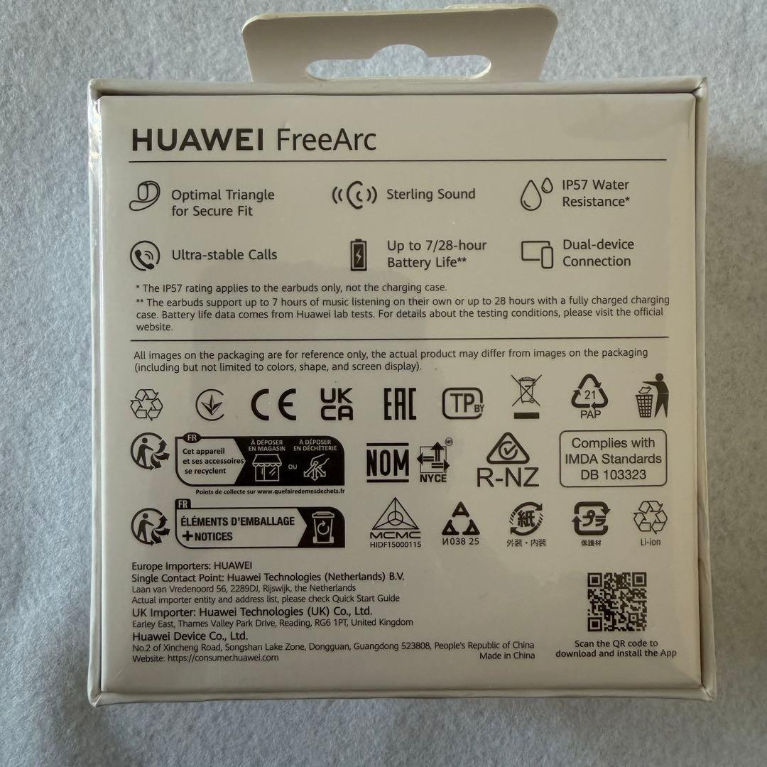 HUAWEI FreeArc ファーウェイ ワイヤレスイヤホン オープンイヤホン