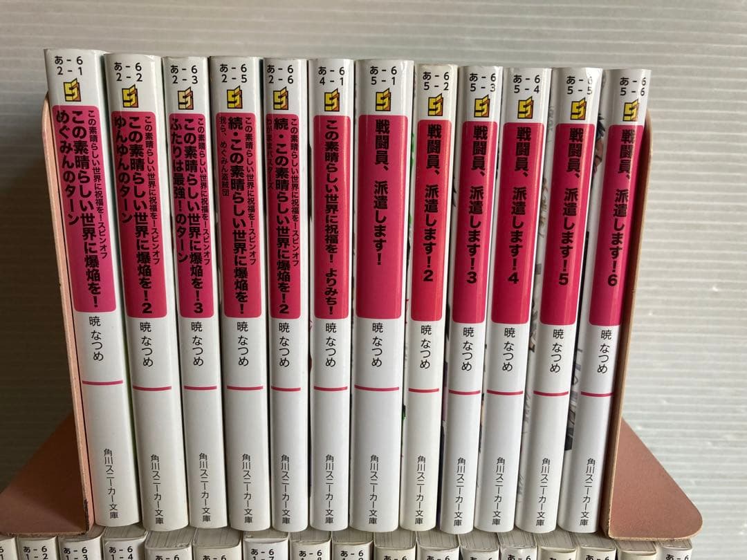 この素晴らしい世界に祝福を 全17巻 + おまけ12冊 ライトノベル 小説