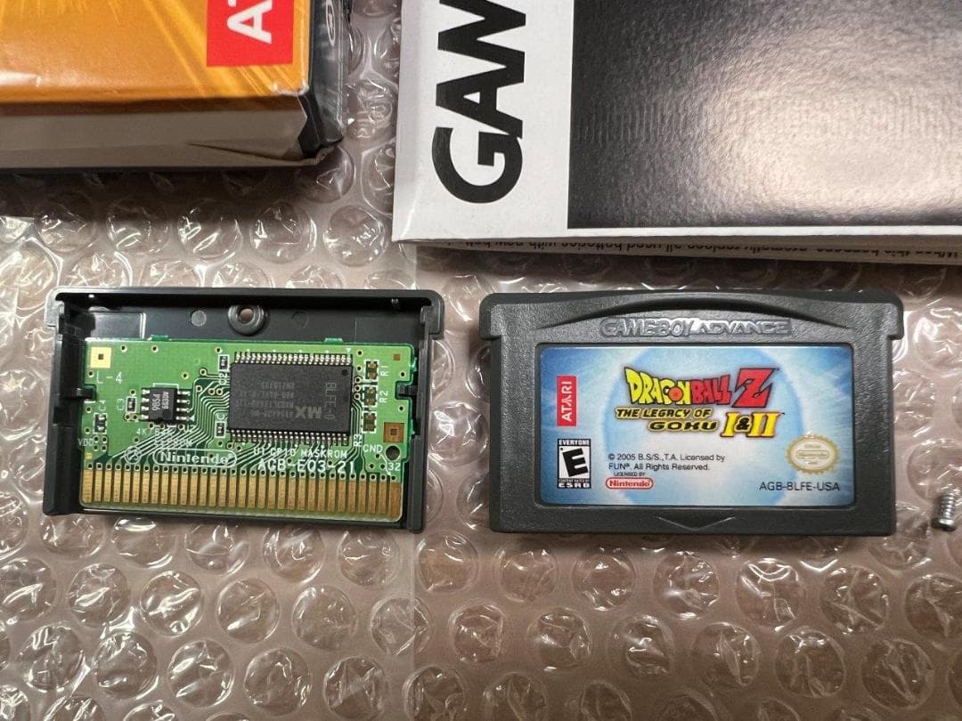 GBA ドラゴンボール Z Legacy of Goku I & II  北米版