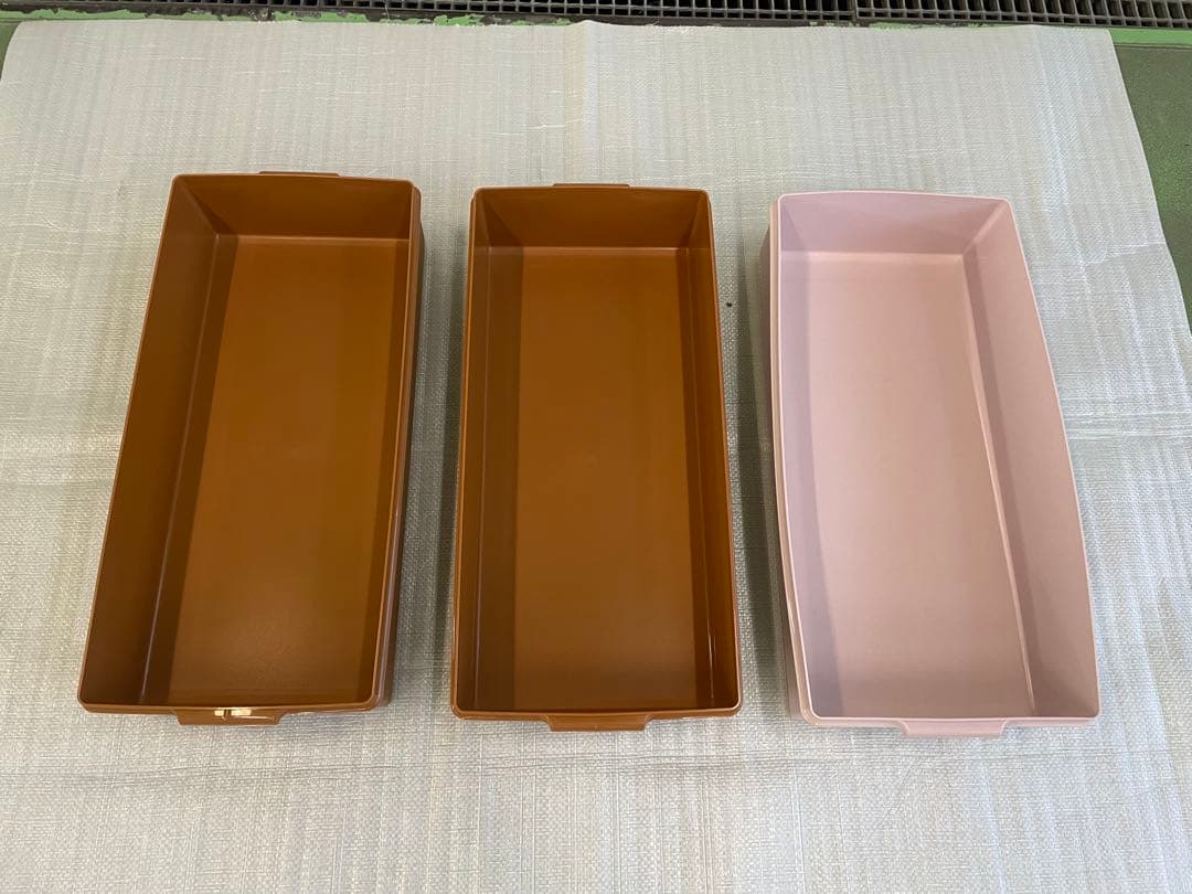 タッパーウエア　ロング　スーパーケース　2個セット+おまけ