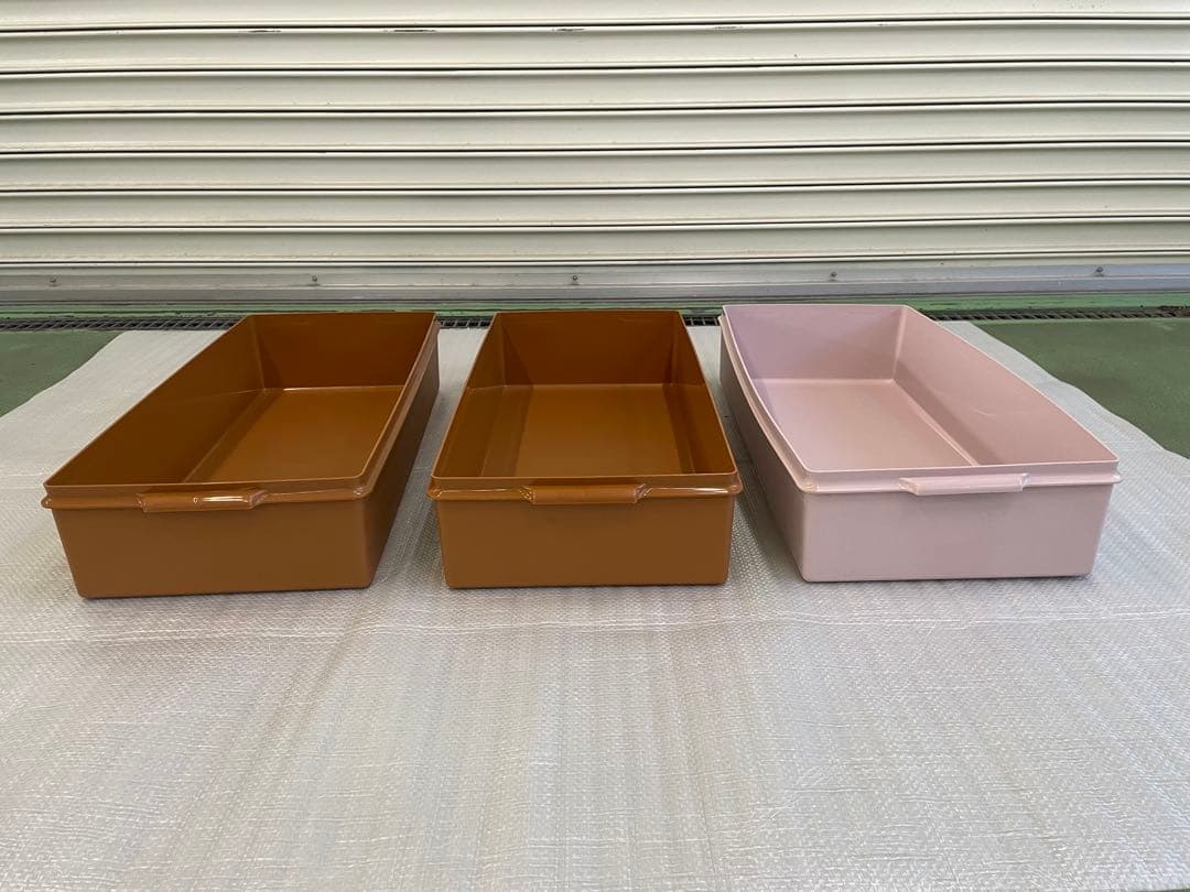 タッパーウエア　ロング　スーパーケース　2個セット+おまけ