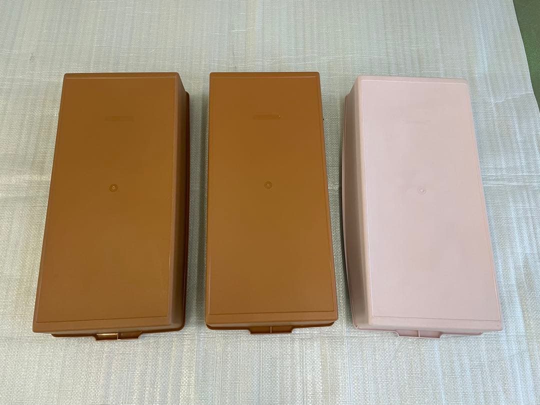 タッパーウエア　ロング　スーパーケース　2個セット+おまけ
