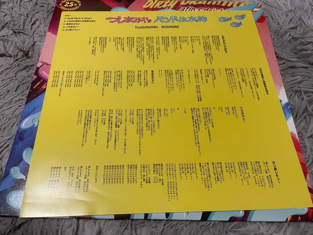つしまみれ バンドは水物 LP
