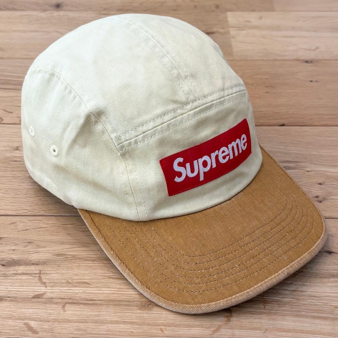 【美品】希少 Supreme Pigment 2-Tone Camp Cap
