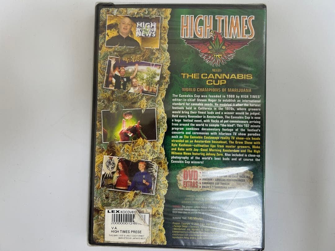 洋画・外国映画 HIGH TIMES PRESENTS THE CANNABIS CUP