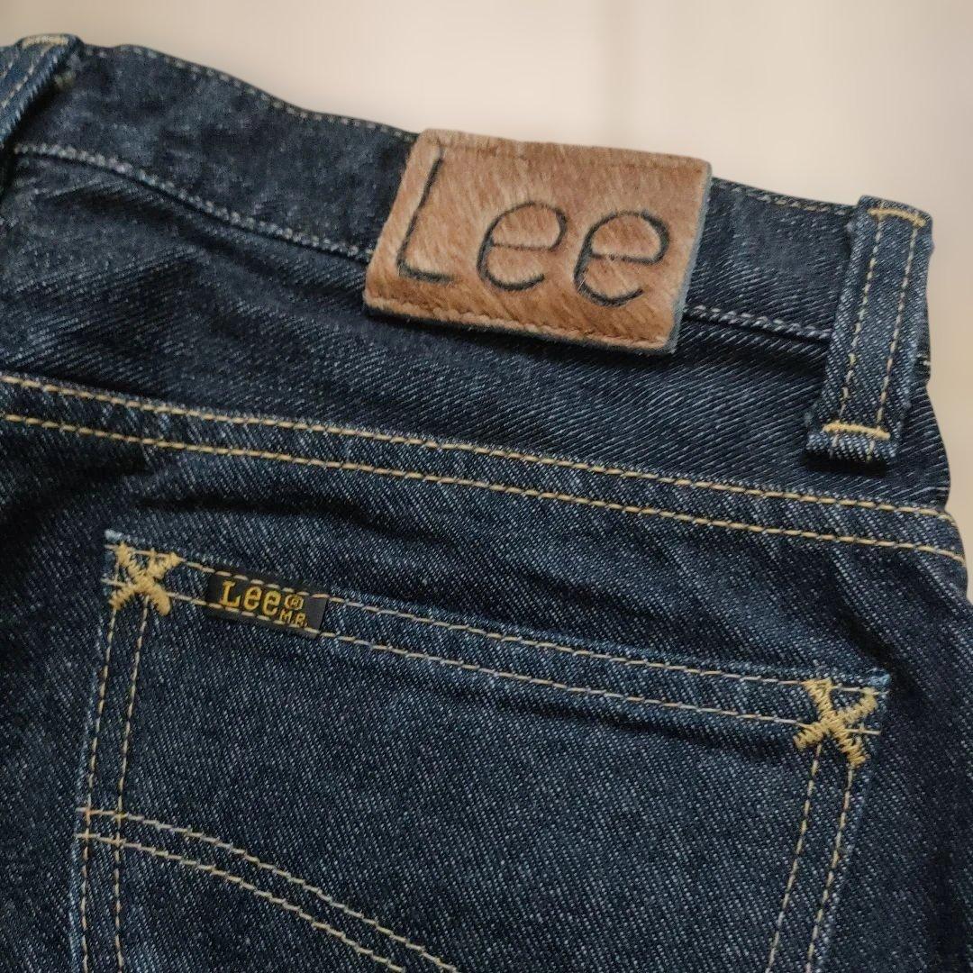 美品Lee Ridersブーツカットデニム牛革ラベルEDWIN31ライダーズ