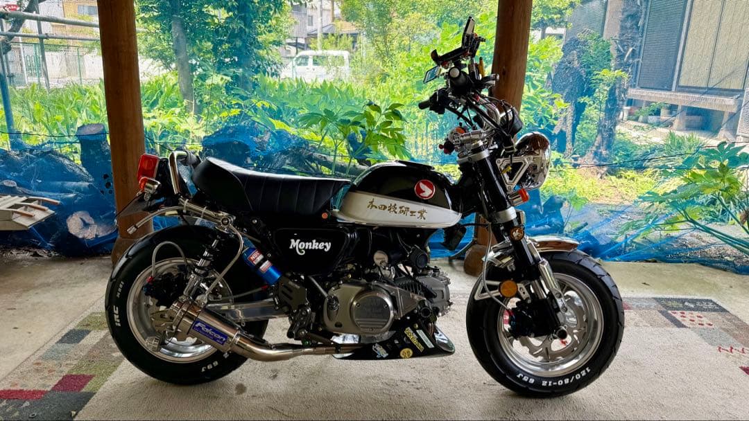 し*ろ様 モンキー125 Gクラフトフラットタックロールシート