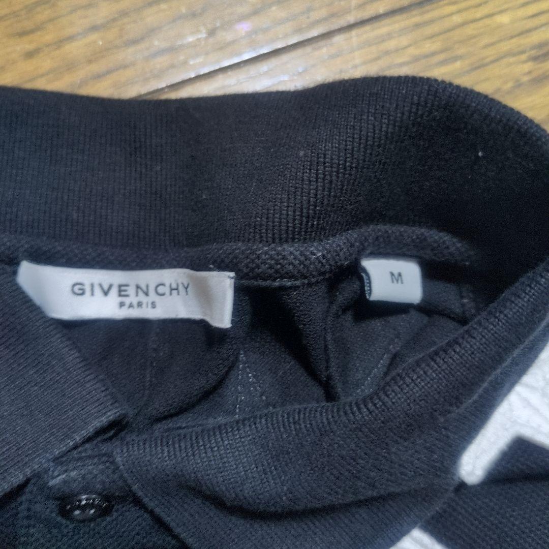 お値下げ不可!! GIVENCHY 黒 星形刺繍 ポロシャツ