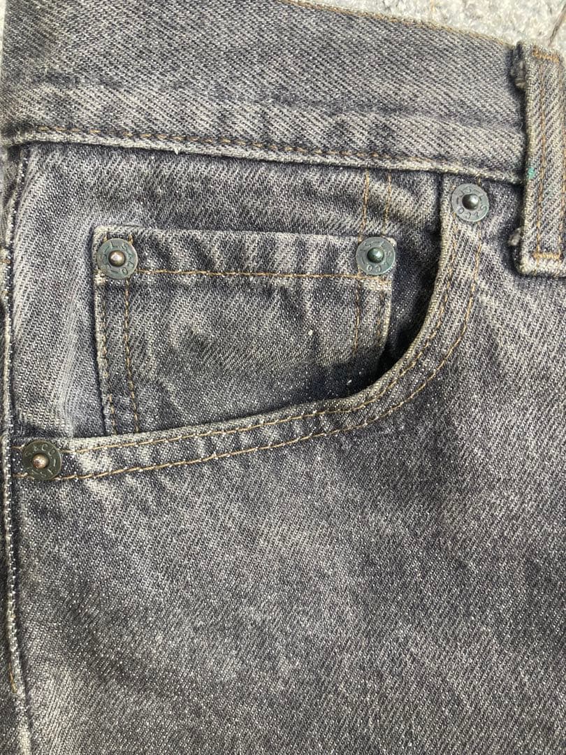 大幅値下美品90s vintage Levi'sリーバイスブラックデニム501