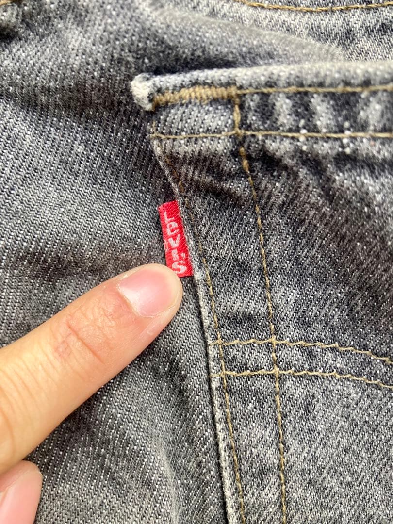 大幅値下美品90s vintage Levi'sリーバイスブラックデニム501