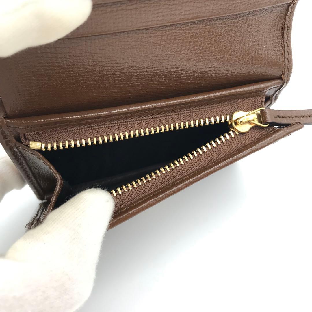 正規品　新品同様　グッチ財布　グッチホースビット　グッチGGスプリーム レザー