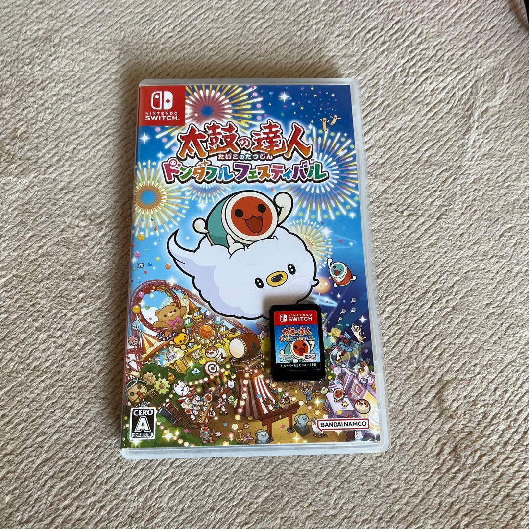Switch 太鼓の達人 ドンダフルフェスティバル&太鼓ドラムのセット