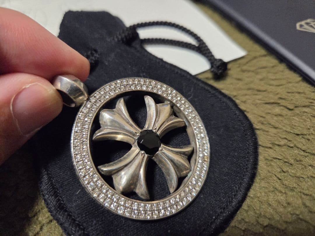 ば*な様 CHROME HEARTS CHプラス　クロス　メダリオン　ペンダント