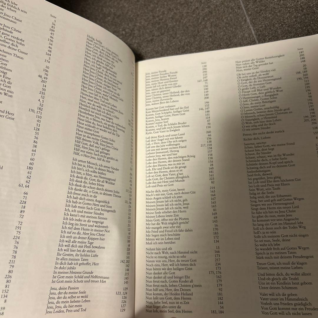 Bach Choral-Gesänge 389曲集　廃盤、貴重品