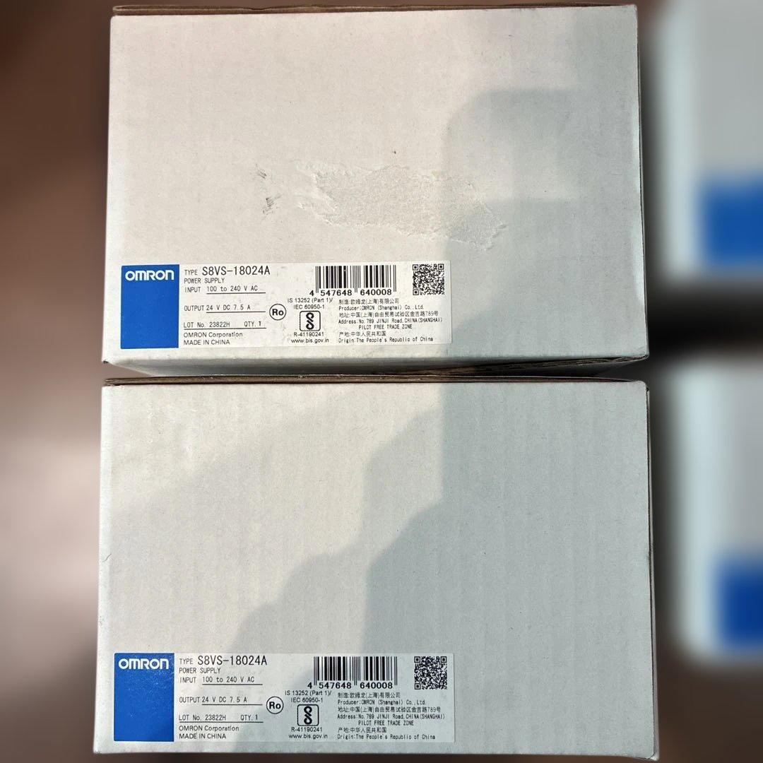 【新品未開封】OMRON スイッチング電源 4台セット