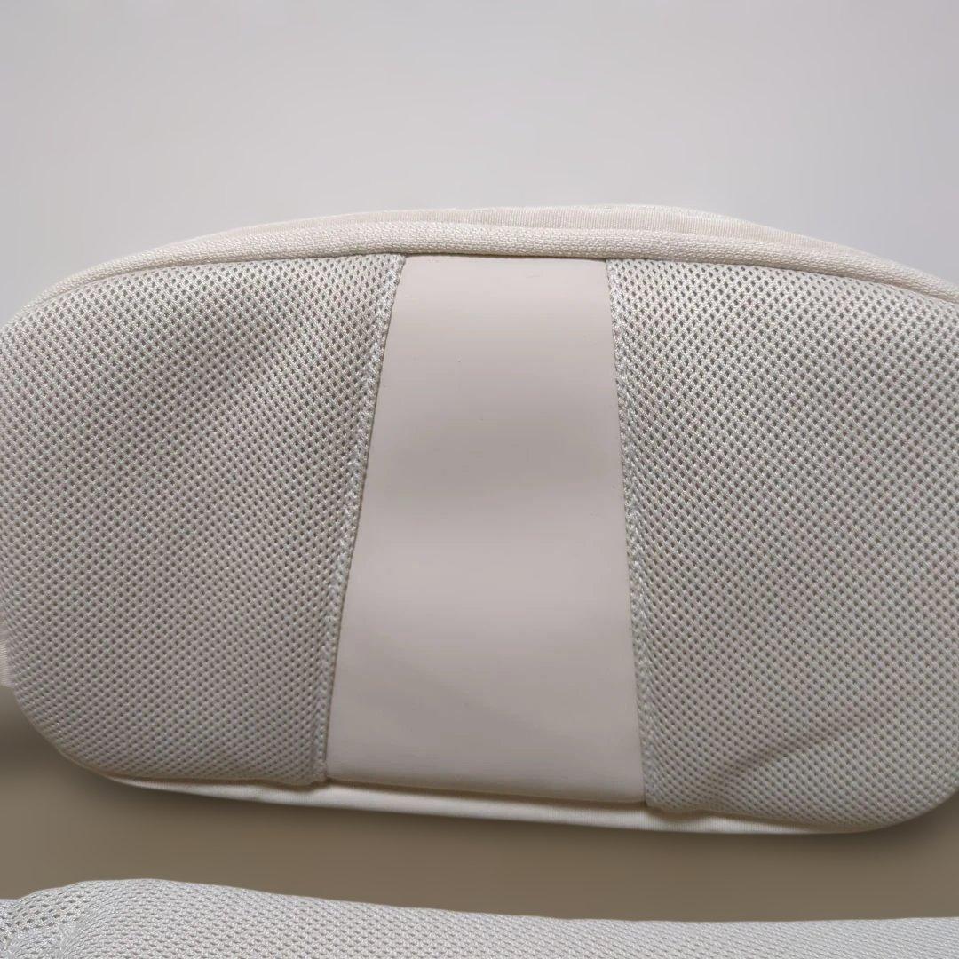 POMULU ボディバッグ　 ヒップシート　ナチュラルアイボリー２way