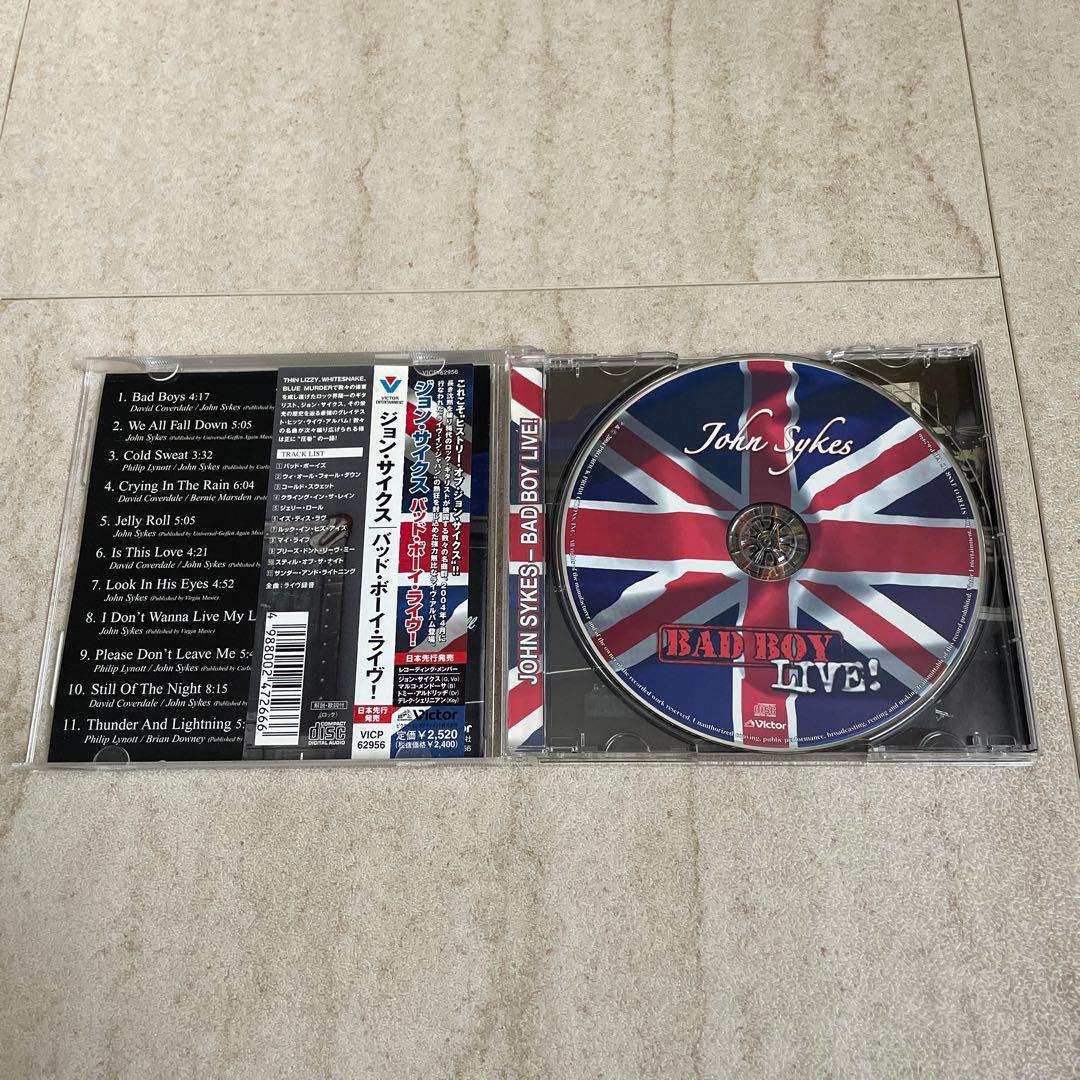 John Sykes BAD BOY LIVE! ジョンサイクス！ブルーマーダー