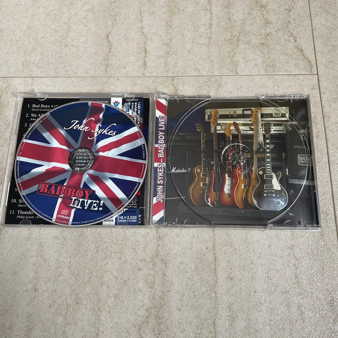 John Sykes BAD BOY LIVE! ジョンサイクス！ブルーマーダー