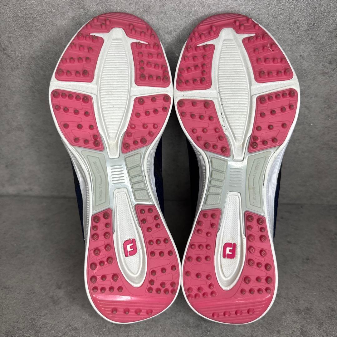 極美品！FootJoy フットジョイ　ネイビー　Boaダイヤル　ゴルフシューズ