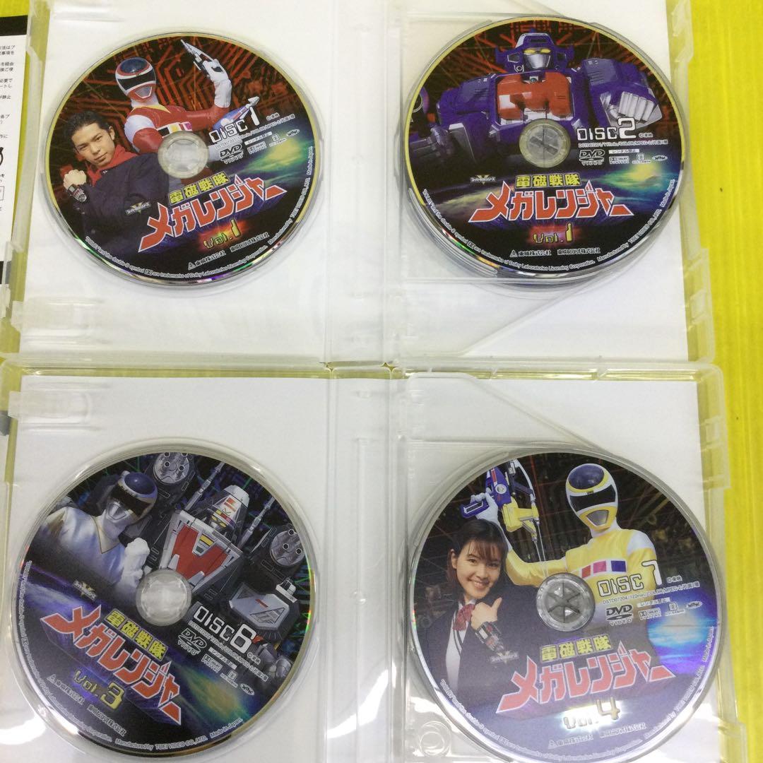 電磁戦隊メガレンジャー DVD-COLLECTION VOL.1,2 完結セット