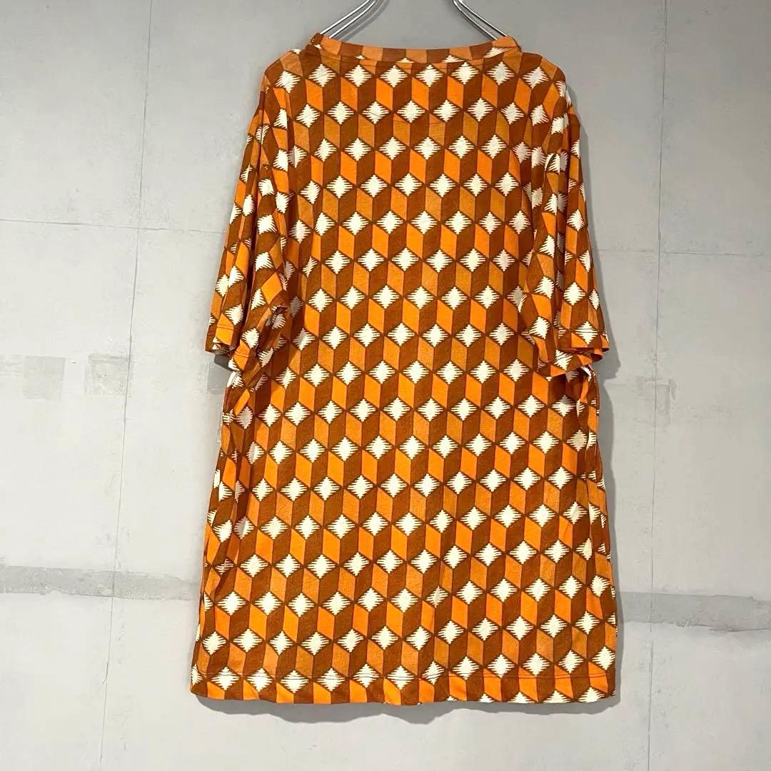極美品✨ドリスヴァンノッテン 幾何学模様　Tシャツ　クルーネック　総柄