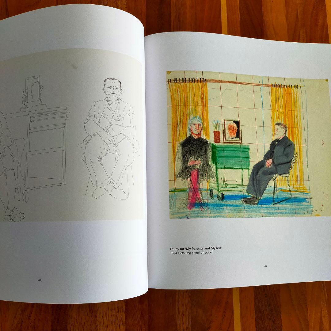 David Hockneyデビッドホックニー✾drawing from life