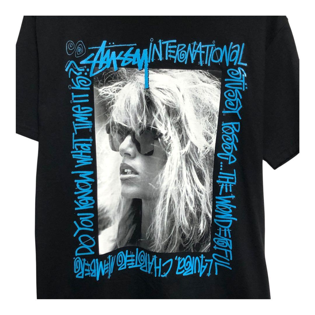 00s オールドステューシー×LAURA 半袖Tシャツ　フォトT デッドストック