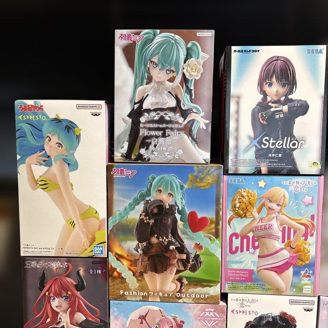 【値下げ・新品未開封】最新含 プライズフィギュア18種まとめ売り 桜ミク まどか