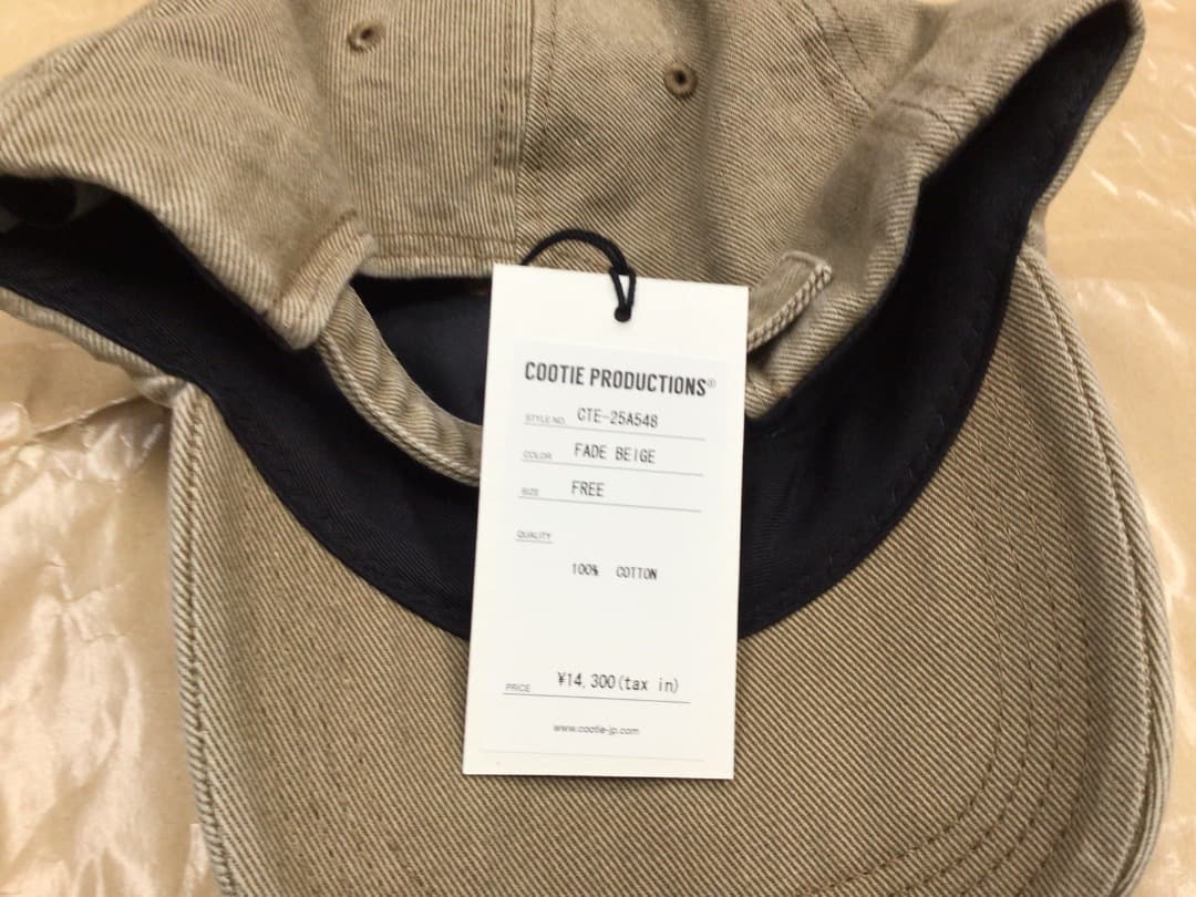 COOTIE　Color Denim 6 Panel Cap