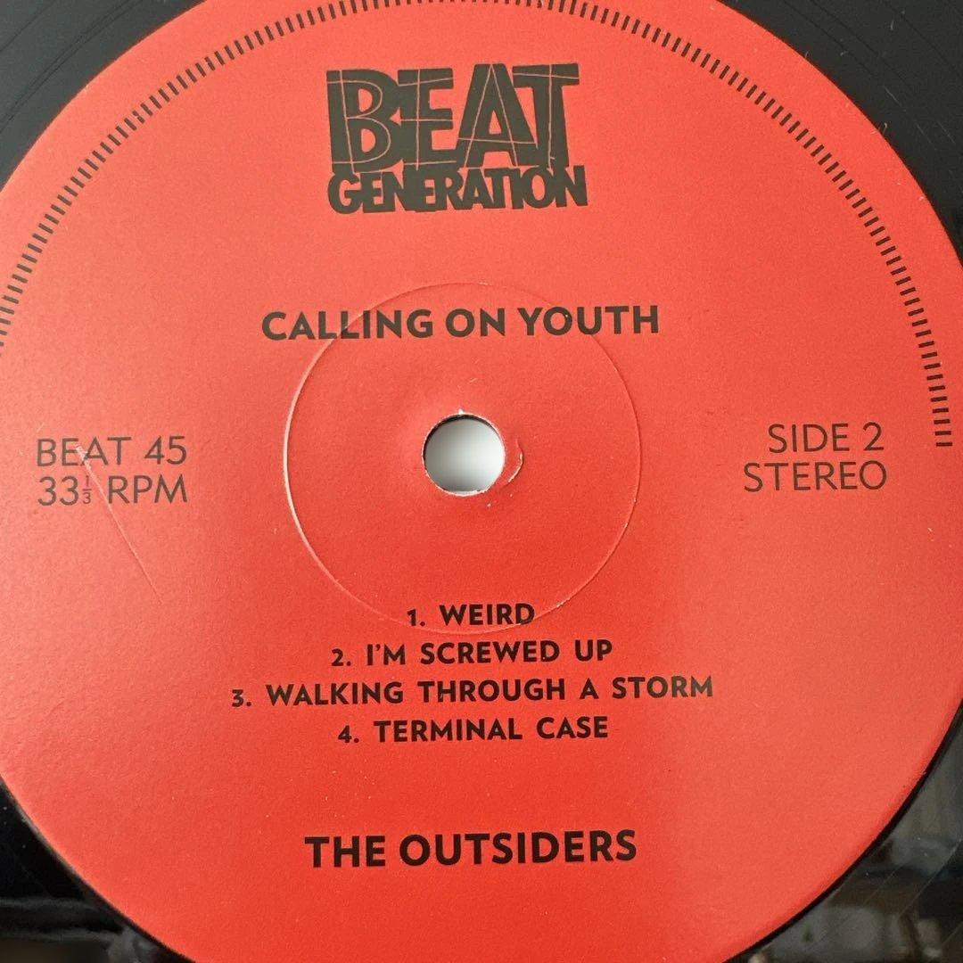 THE OUTSIDERS / CALLING ON YOUTH LP レコード