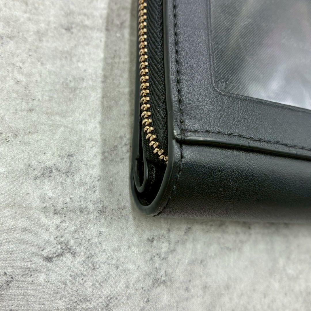 kate spade ケイトスペード 二つ折り 財布 マリーちゃん 黒 ディズニ