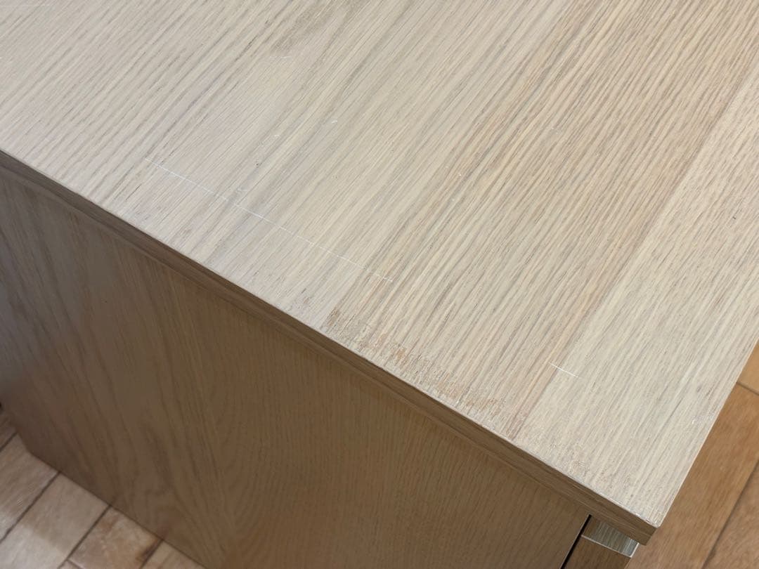 IKEA MALM ホワイトステインオーク 良品