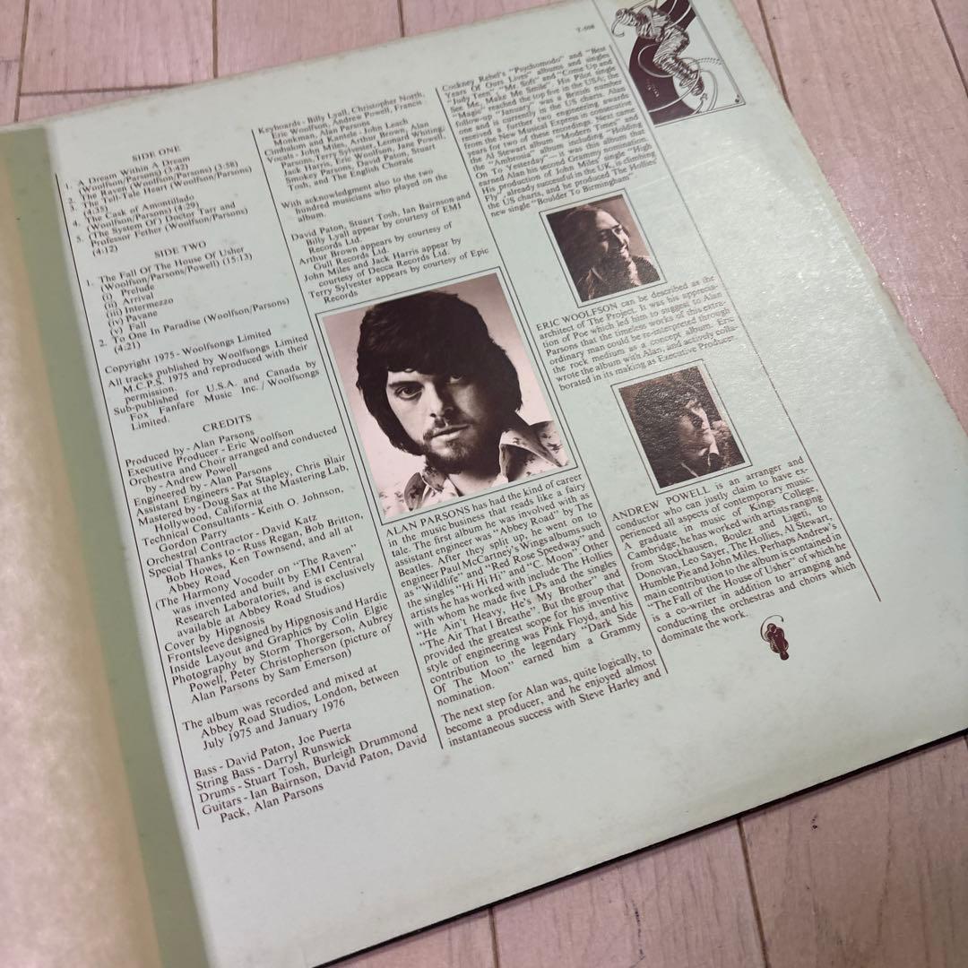 洋楽 Tales of Mystery.Alan Parsons Project LP