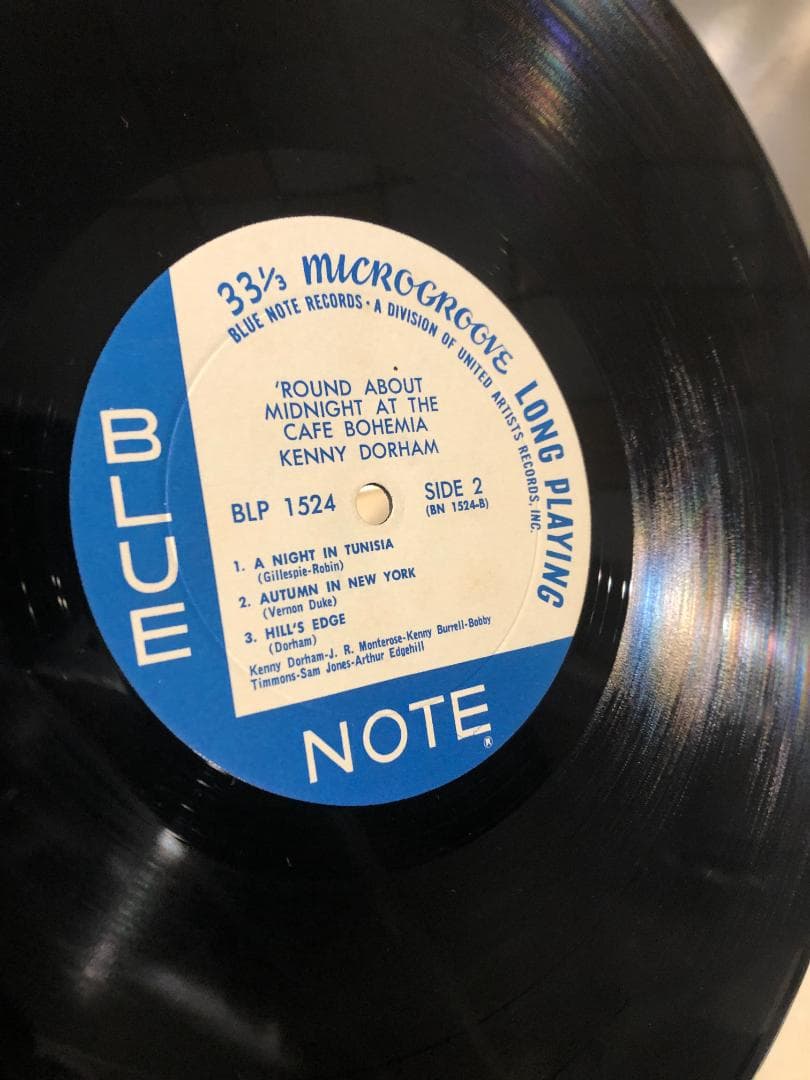 洋楽 Kenny Dorham Cafe Bohemia Blue Note 1524