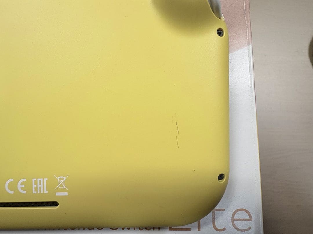 Nintendo Switch Lite イエロー 本体 箱あり 美品 ドリフト