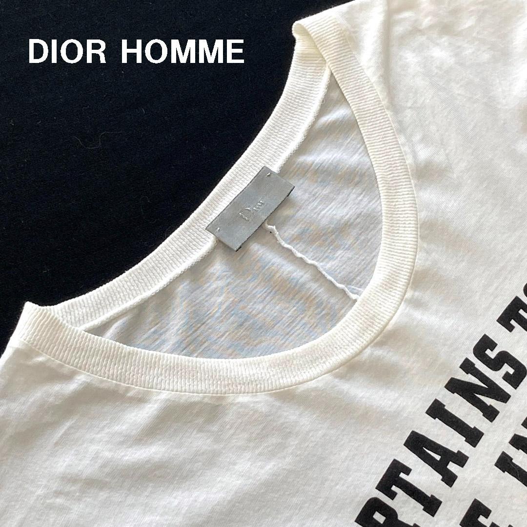 Dior homme ディオールオム THE END ロングTシャツ 05AW