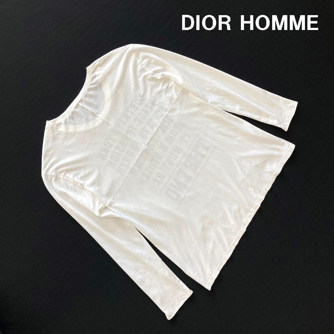 Dior homme ディオールオム THE END ロングTシャツ 05AW