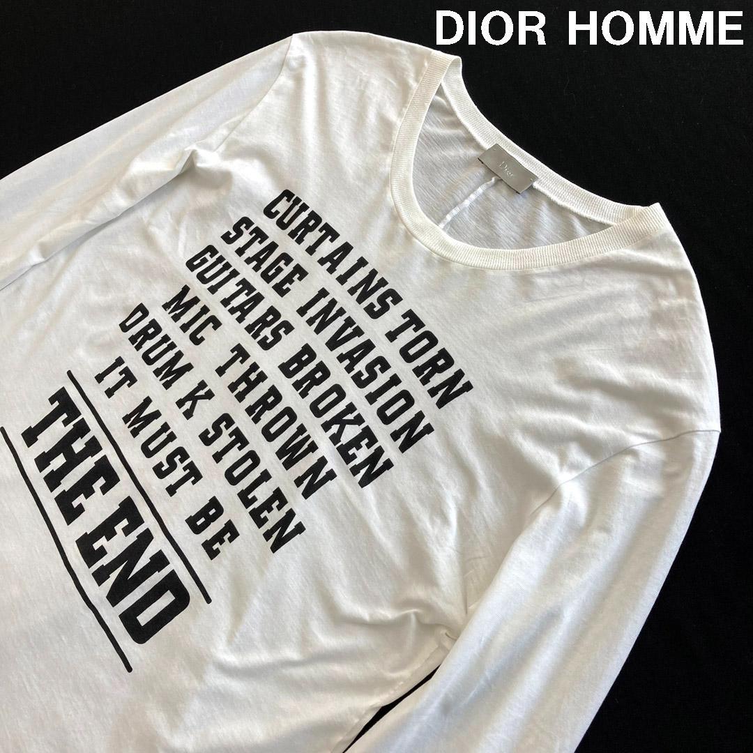 Dior homme ディオールオム THE END ロングTシャツ 05AW
