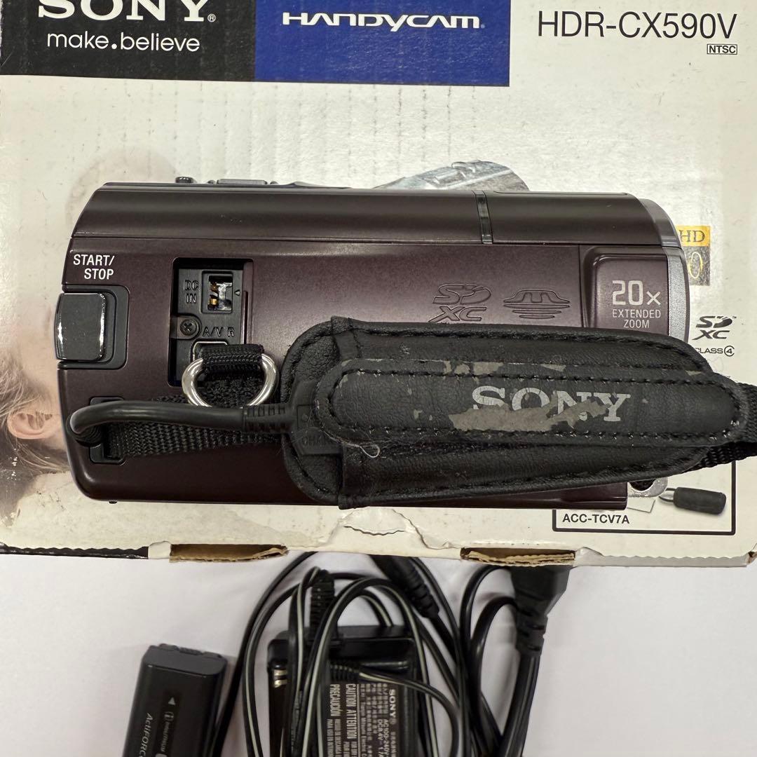 SONY HDR-CX590ビデオカメラ 中古品