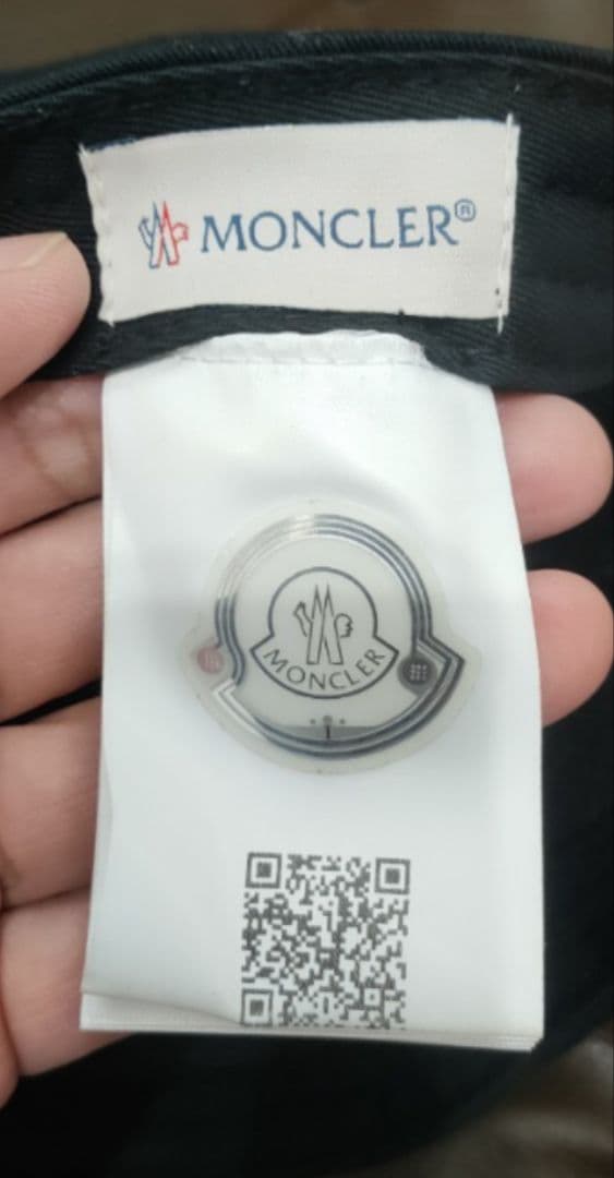 ☆国内正規品☆　モンクレール キャップ MONCLER メンズ　XL　ブラック