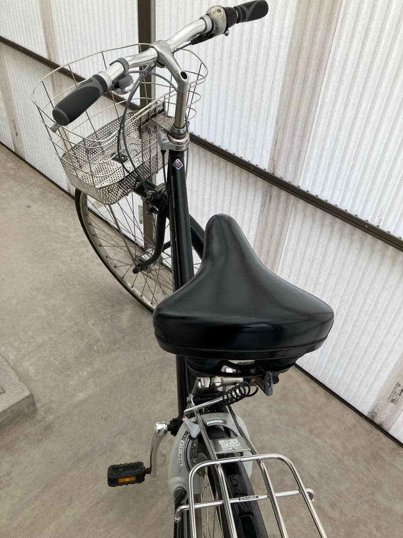 アルベルト　27インチシティサイクル 前カゴ付き中古