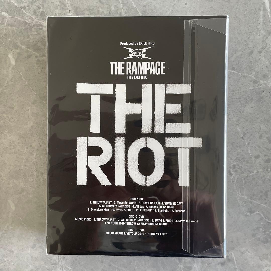 ✨初回限定盤　未開封　ランページ THE RIOT✨