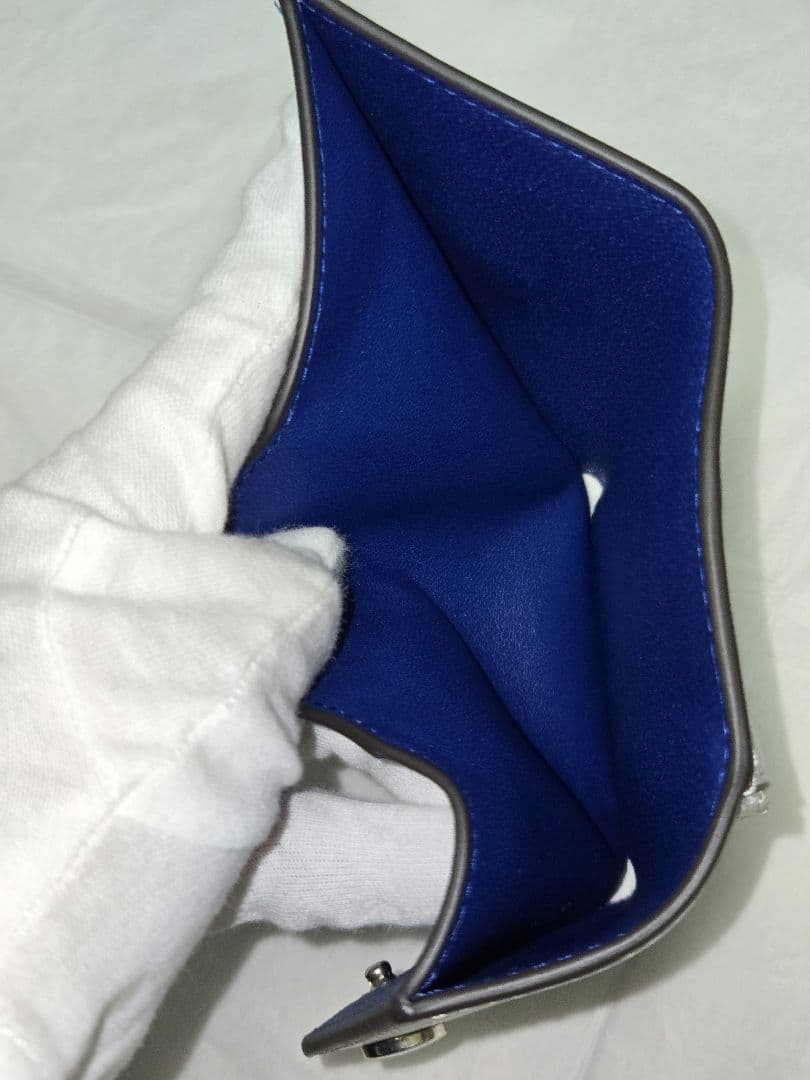 専用出品 Mulberry マルベリー ミニ財布 三折りウォレット ベールグレー
